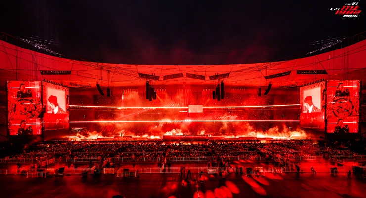 張杰“未·LIVE-開往1982”北京鳥巢演唱會演唱會